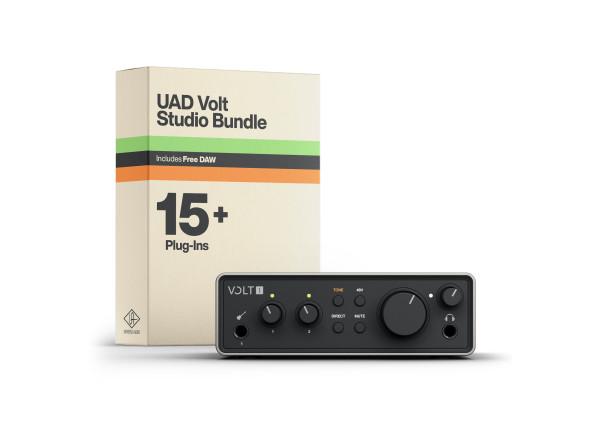 Interface de Áudio USB Universal Audio Volt 1 Gen 2 2 entradas/2 saídas com 1 pré-amplificador de microfone e 1 entrada de guitarra Interface de Áudio USB Universal Audio Volt 1 Gen 2 2 entradas/2 saídas com 1 pré-amplificador de microfone e 1 entrada de guitarra